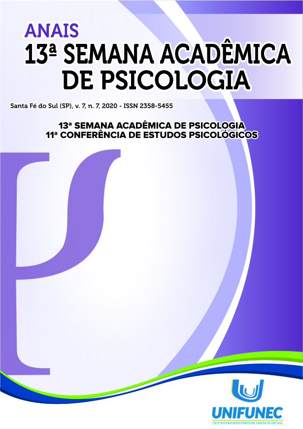 					Visualizar v. 7 n. 7 (2020): ANAIS DE PSICOLOGIA DO UNIFUNEC
				